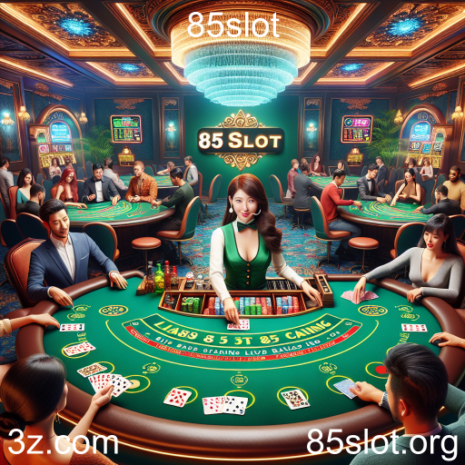 Explore o Mundo do Cassino Ao Vivo no 85slot